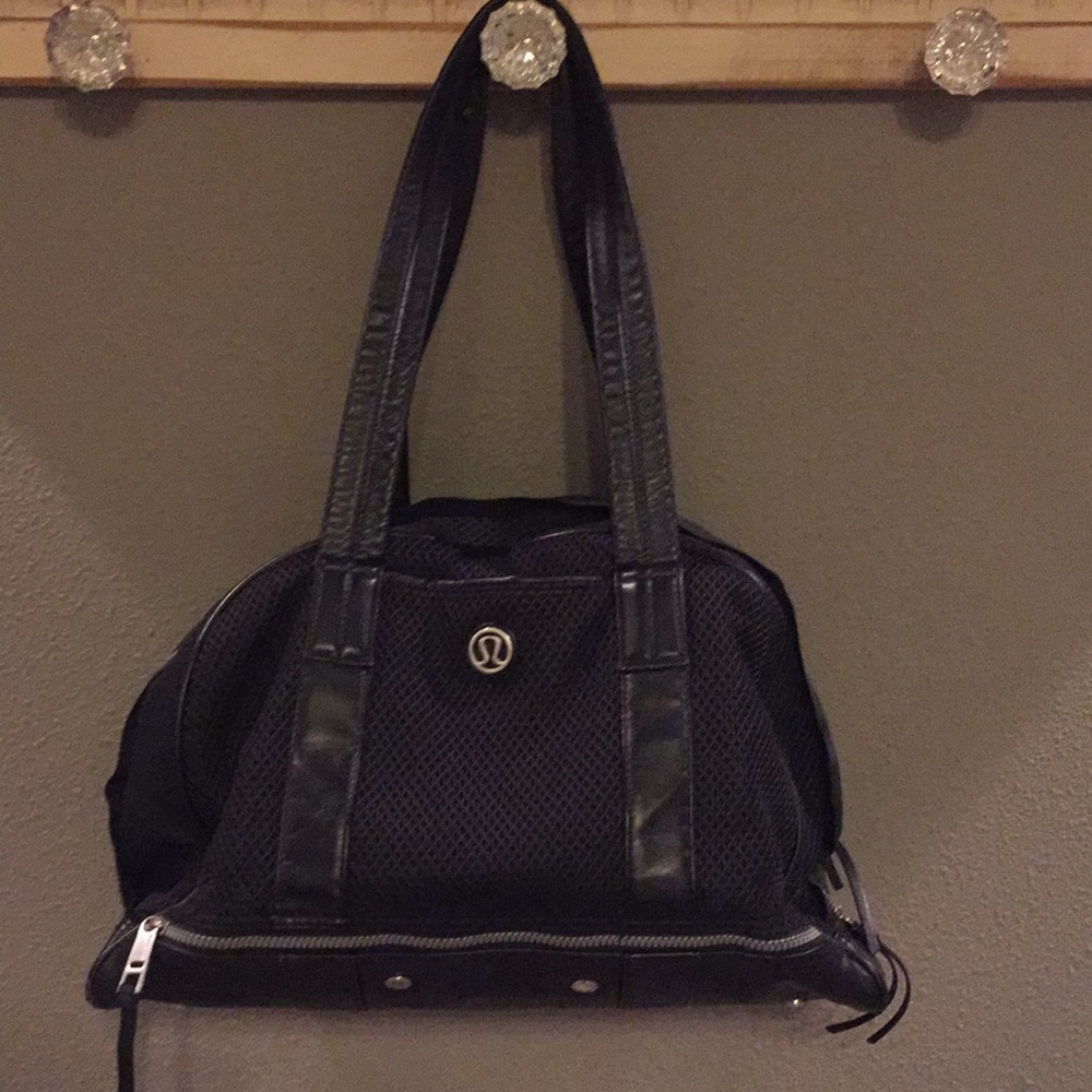 Lululemon Black Gym Bag